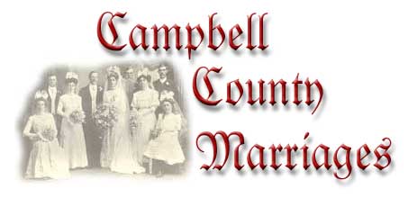 Campbell County Marriages