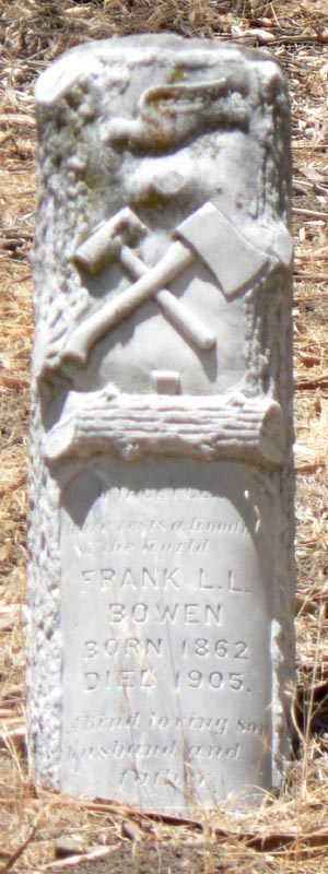 Frank L.L. Bowen
died 1905