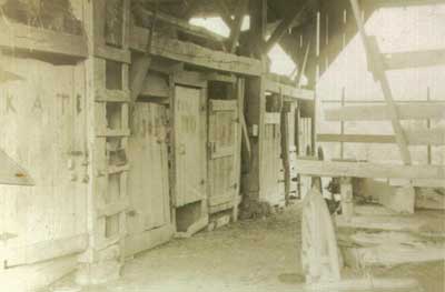 Kline Barn Interior
