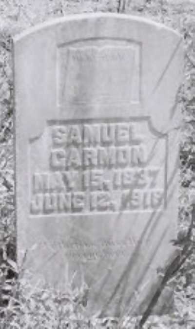 Samuel Garmon, May 15, 1837, June 12, 1916