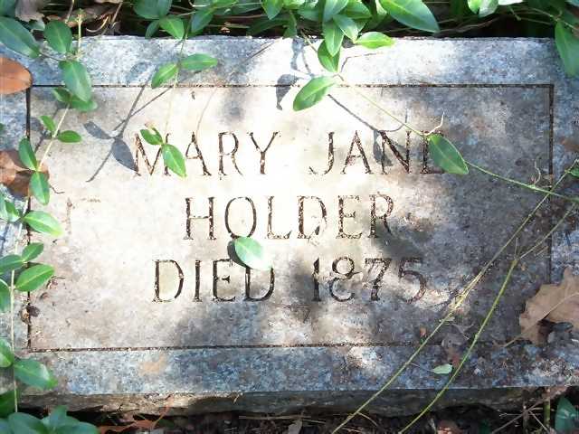 Mary Jane Holder