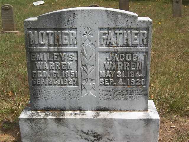 Jacob and Emiley Warren
