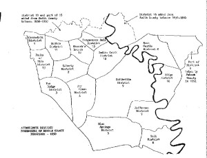 1850 Dekalb County Civil Districts – Dekalb County TNGenWeb