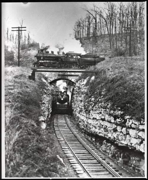 Cowan Railroad Tunnel, Cowan, Tennessee 1940 – Franklin County ...