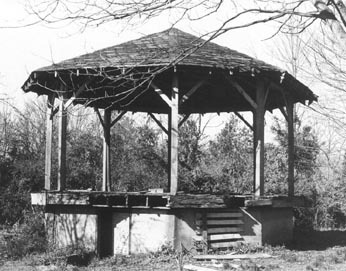 Gazebo at Bomar Park About 1975