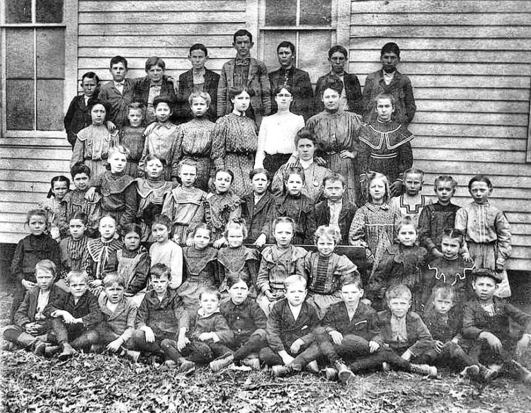 1907 Holly Grove School Picture Haywood County TNGen