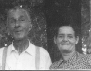 Isham Arthur Brown, son of Isham Johnson Brown, and his wife, Elise Mae Goodman.