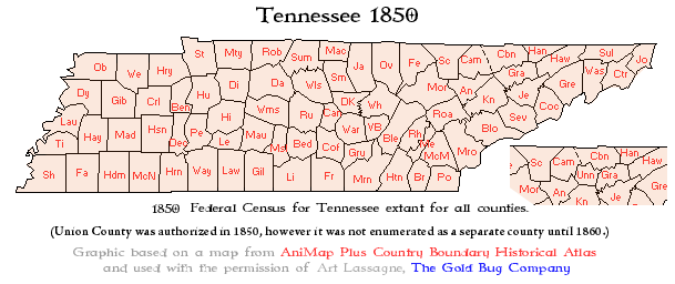 Tennessee Census Maps 1790 1930 Lewis County Tngenweb