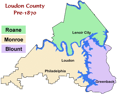 Loudon County Before 1870