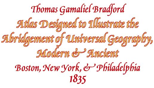 Bradford 1835 Atlas