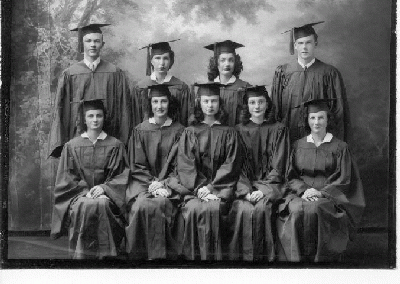 Belfast High School Graduating Class 1945