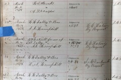 Magistrate Records Book Page 17A