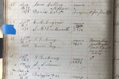 Magistrate Records Book Page 21A
