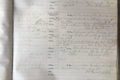 Magistrate Records Book Page