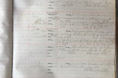 Magistrate Records Book Page 30B