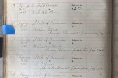 Magistrate Records Book Page 31A