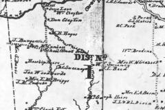 1899 County Survey Map District 1