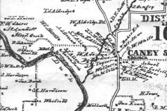 1899 County Survey Map District 10 West