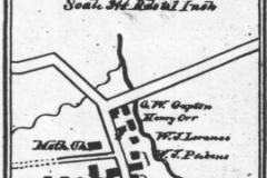 1899 County Survey Map Mooresville