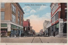 Franklin Street in downtown Clarksville