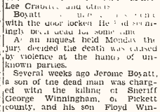 Ransom Boyatt Dead