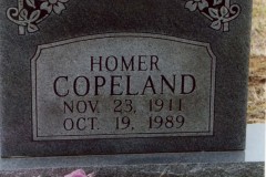 Homer Copeland 1989