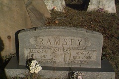 Andrew Jackson Ramsey 1917 / Marta 1950