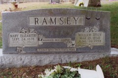 William Ramsey 1958 / Mary 1965