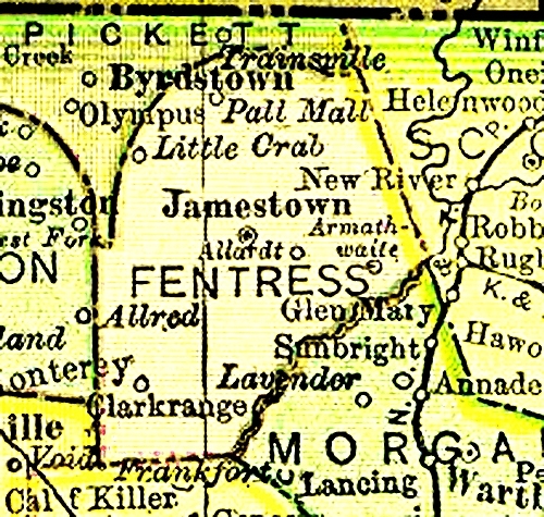 Fentress County in 1895
