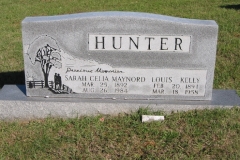 Sarah Celia Maynord Hunter & Louis Kelly Hunter