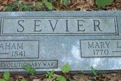 Abraham and Mary Sevier