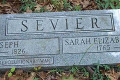 Joseph and Sarah Sevier