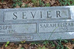 Joseph and Sarah Sevier