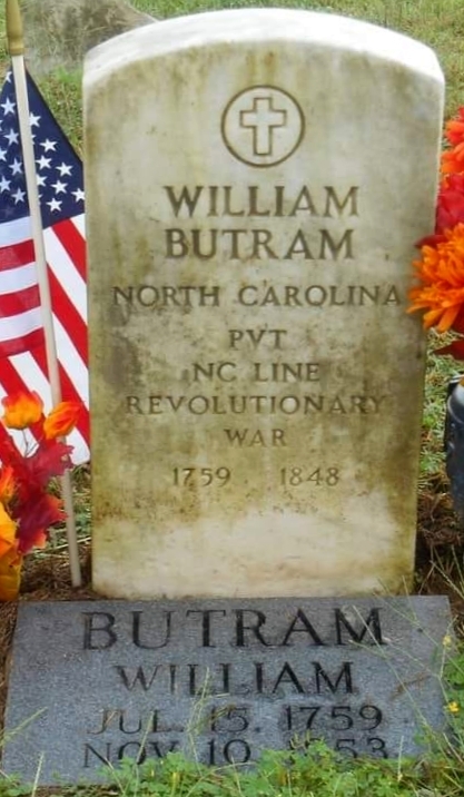 William Butram Tombstone