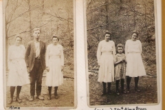 Alma Lue (Brown) Bertram and Friends