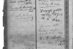 Elijah Bertram Family Bible