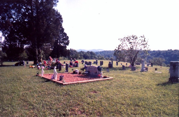 Old Bethel Cemetery on Heard Ridge
