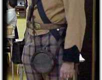 Re-enactor soldier