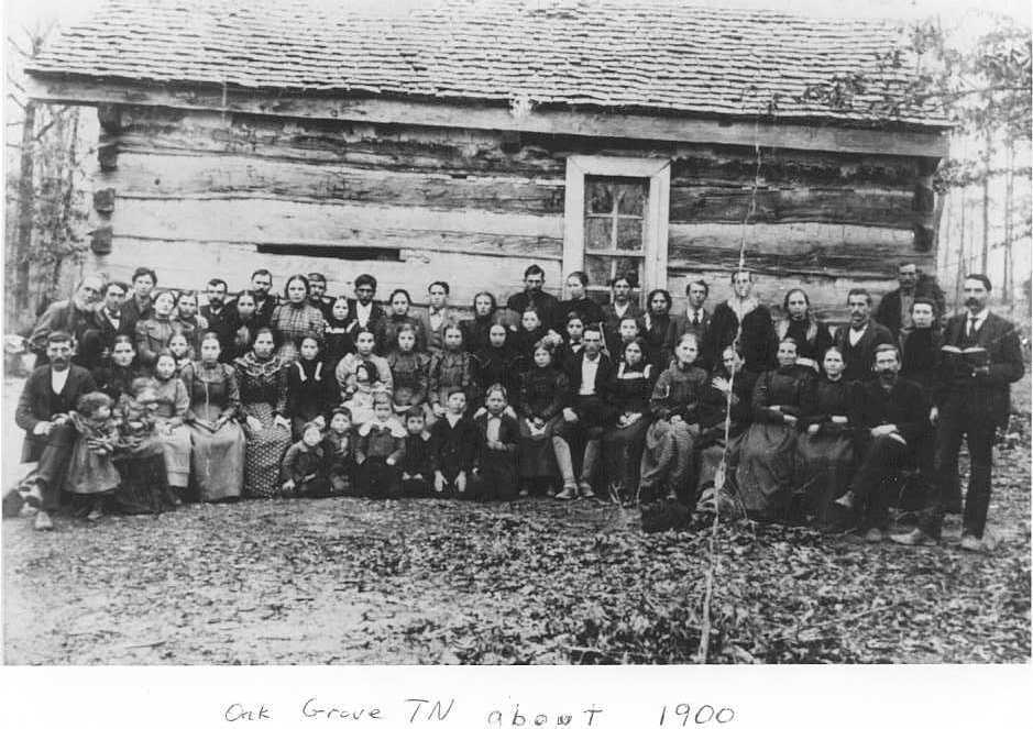 Oak Grove Families about 1900