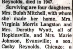 Martha Atkins Reynolds Obituary
