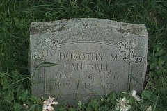 Dorothy M CANTRELL