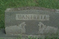John Valentine and Frances Ann CANTRELL