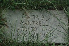 Patia B CANTRELL