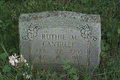 Ruthie M CANTRELL