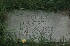 T Quint CANTRELL
