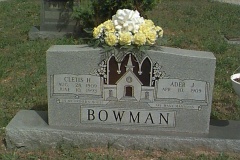 Cletis H and Ader J Bowman