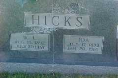 HicksWLIdaHIcks