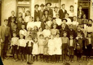 Flatwoods School abt 1906