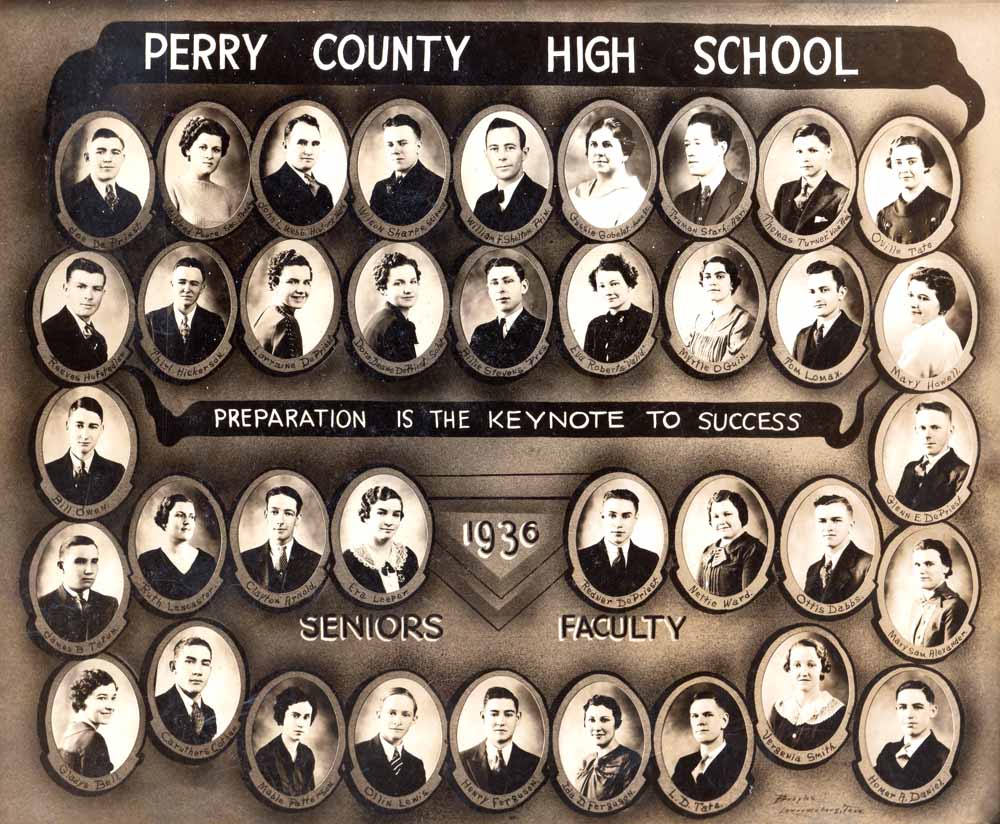 Perry County High School - Class of 1936