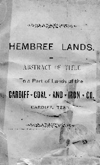 Booklet cover for land sale in Cardiff